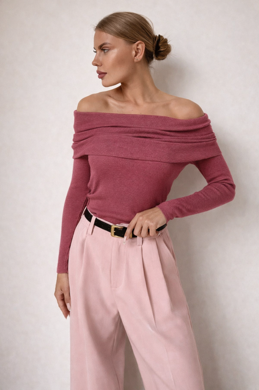Sienna Off-Shoulder Knit
