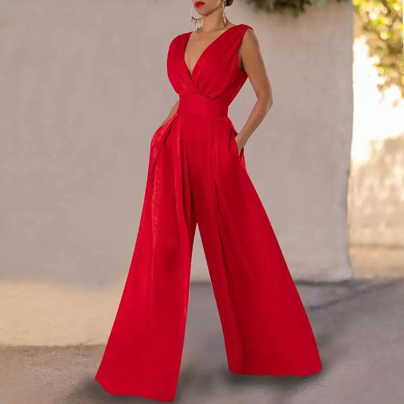 Scarlet Evening Jumpsuit