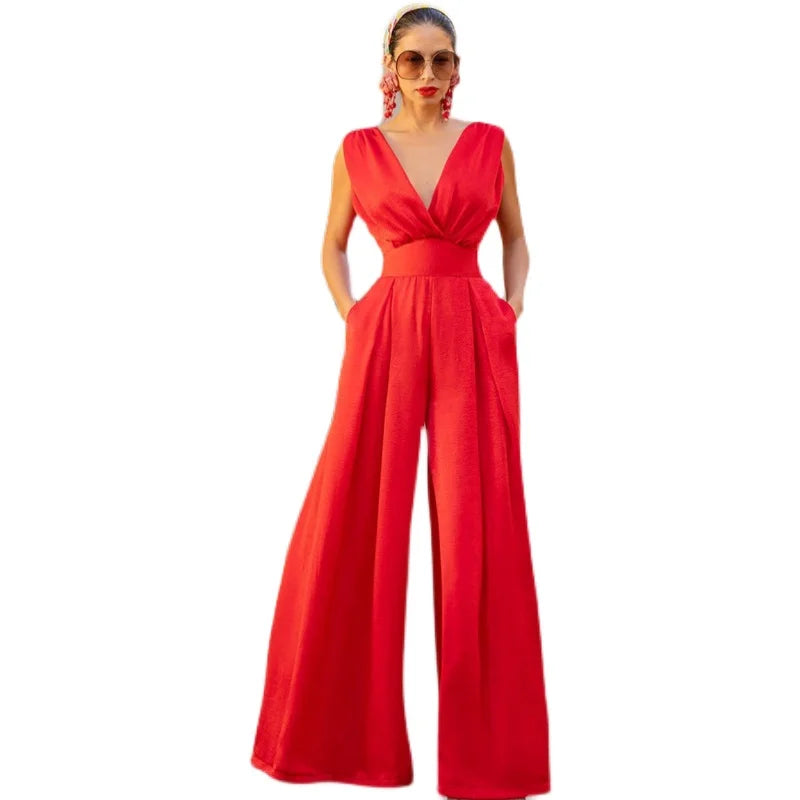 Scarlet Evening Jumpsuit