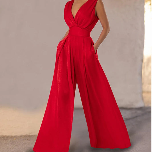 Scarlet Evening Jumpsuit